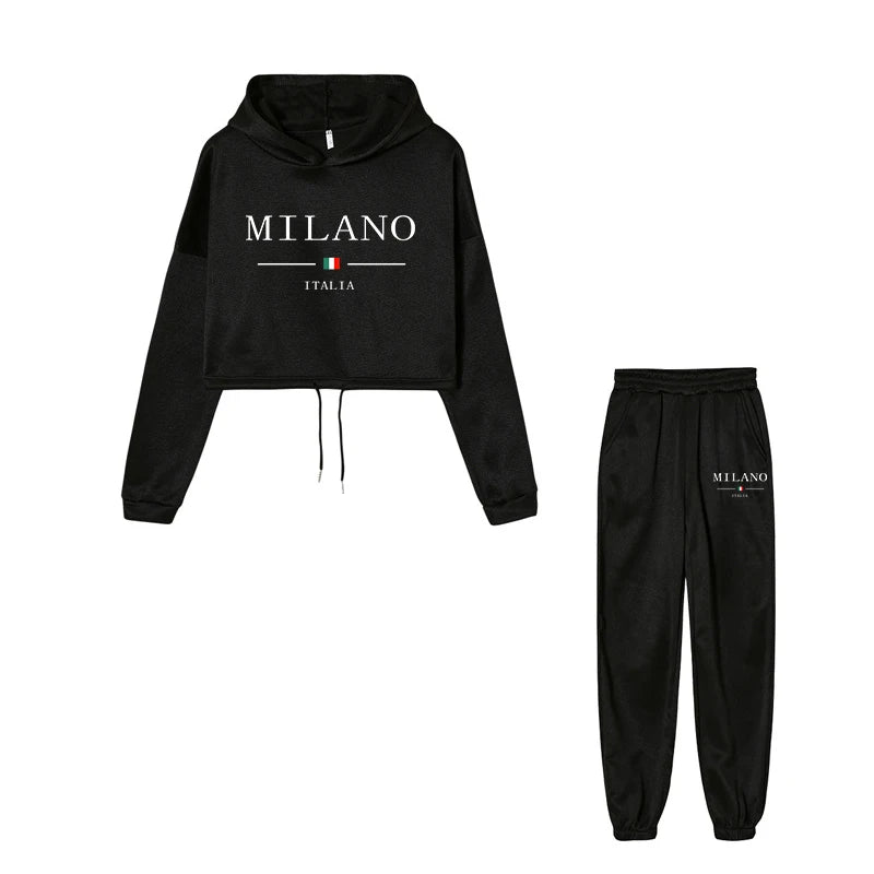 Crop Top und Jogger Hose für Frauen (Kopie)